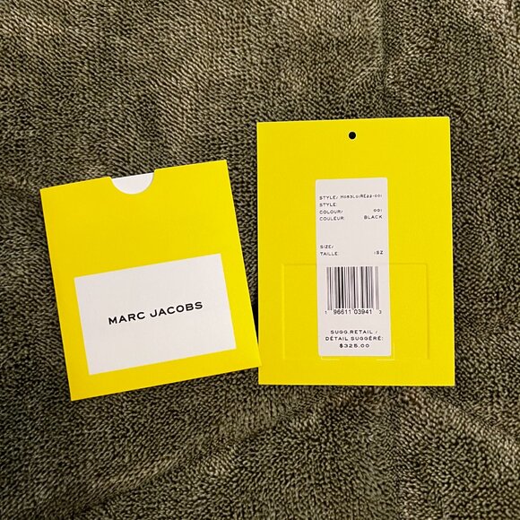 Marc Jacobs The Leather Tote Bag Crossbody Black - Picture 8 of 12